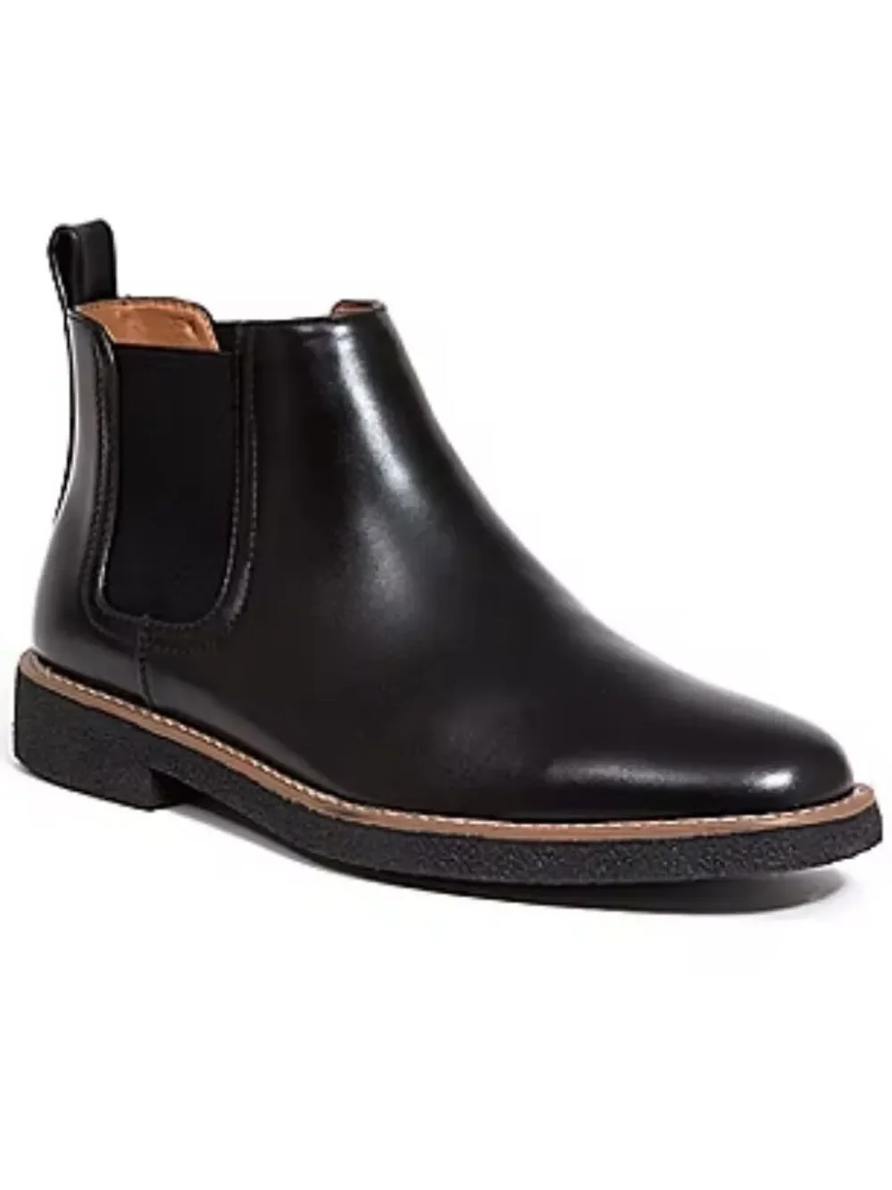 Deer Stags Mens Rockland Chelsea Boots Size 10.5 Black